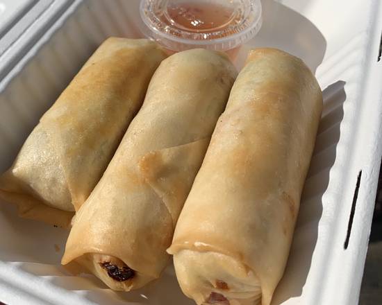 Order Egg Roll (3 pcs) food online from PP Thai Foodcart store, Portland on bringmethat.com