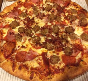 Order Meatbuster Pizza food online from Mazzio Italian Eatery store, Norman on bringmethat.com