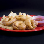 Order Kids Fried Shrimp Meal Plate food online from Wok Inn store, San Antonio on bringmethat.com