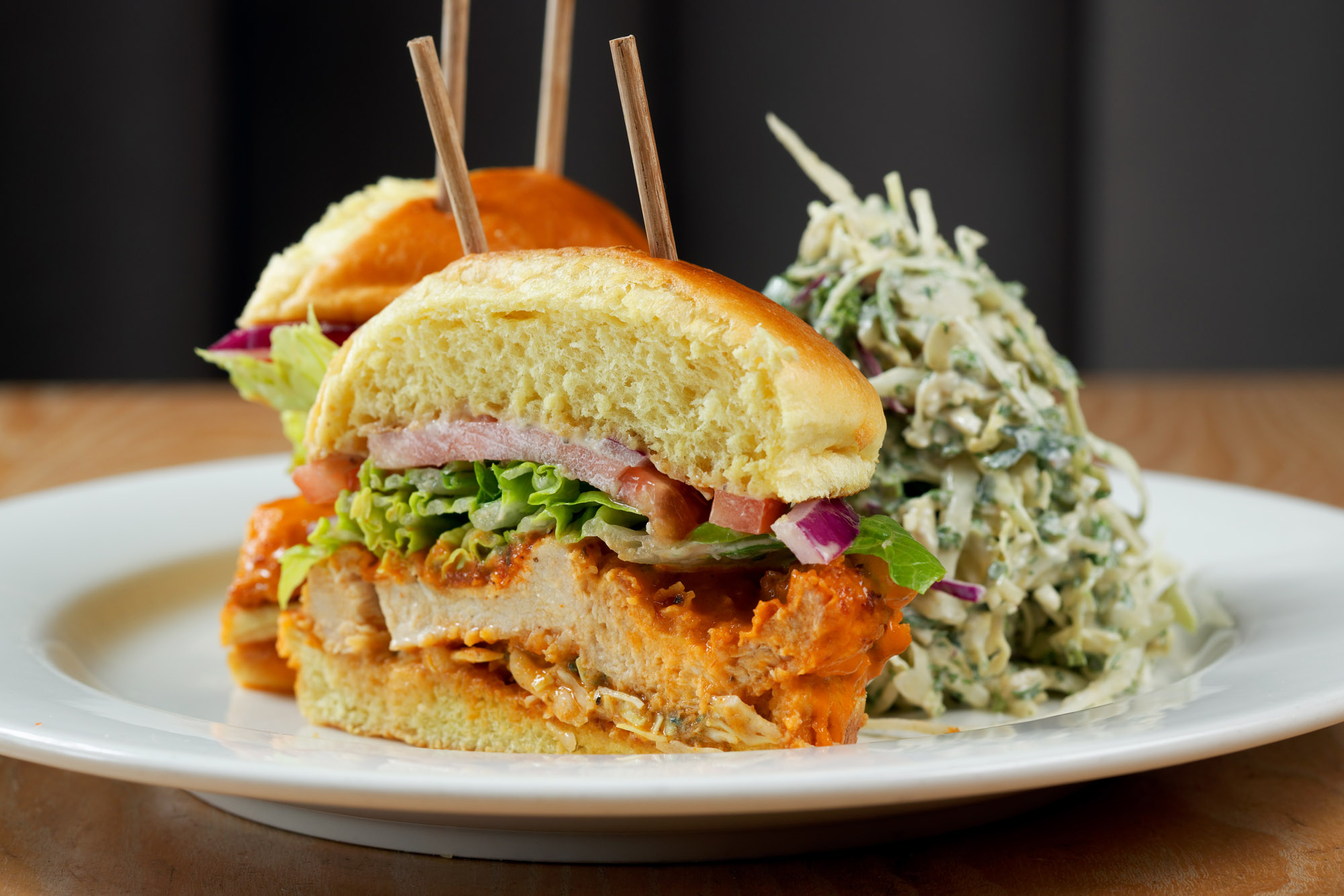 Order Buffalo Chicken Sandwich food online from ***doc b's river north $3.99 delivery special*** store, Chicago on bringmethat.com