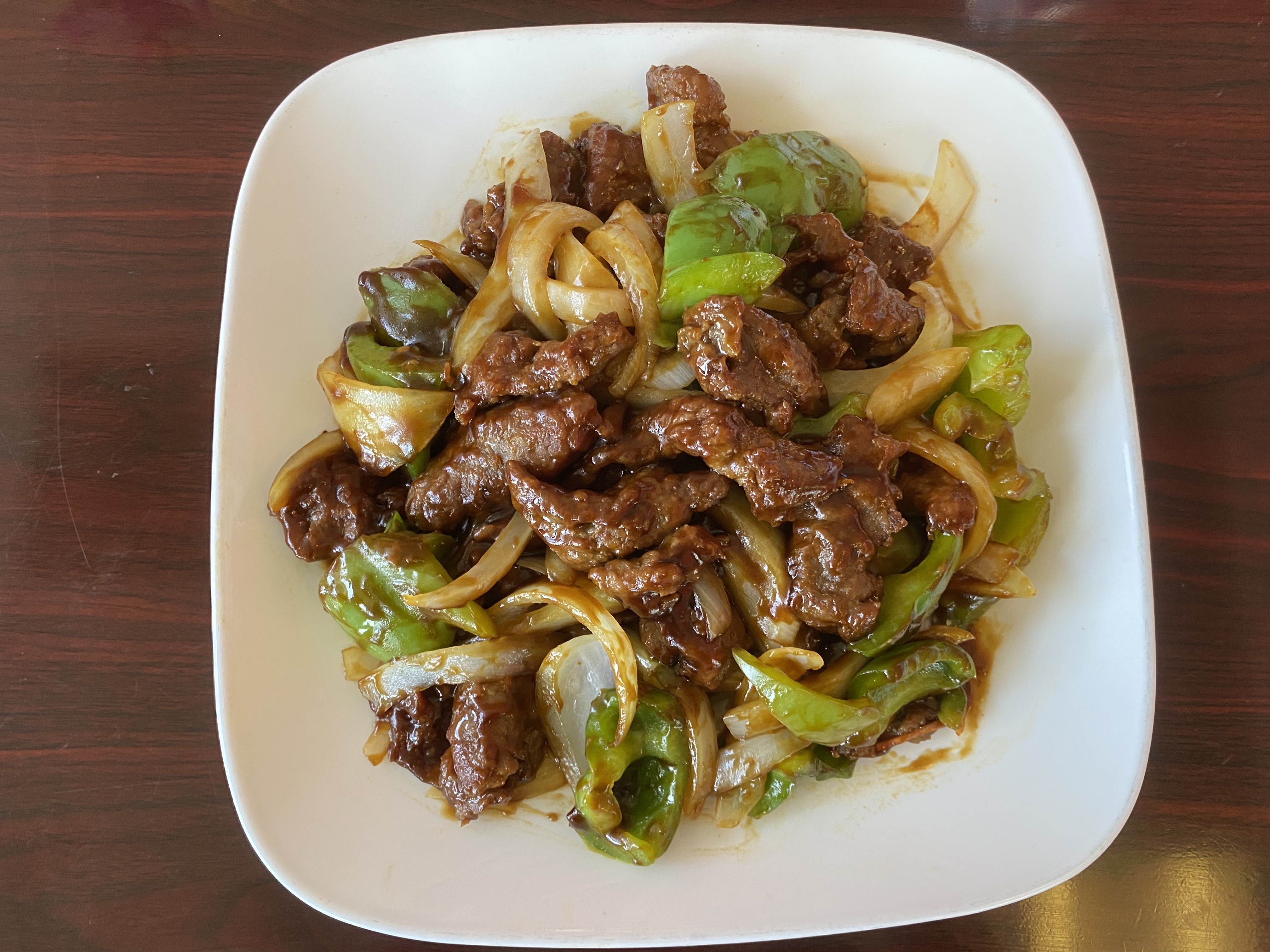 Order 81. Pepper Steak with Onion food online from New China Express store, Newport News on bringmethat.com