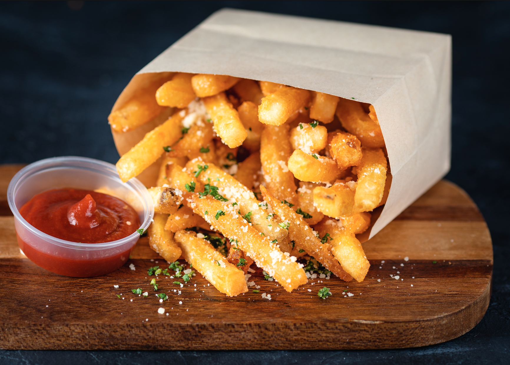 Order Pommes Frites Side food online from Grater Grilled Cheese store, Huntington Beach on bringmethat.com