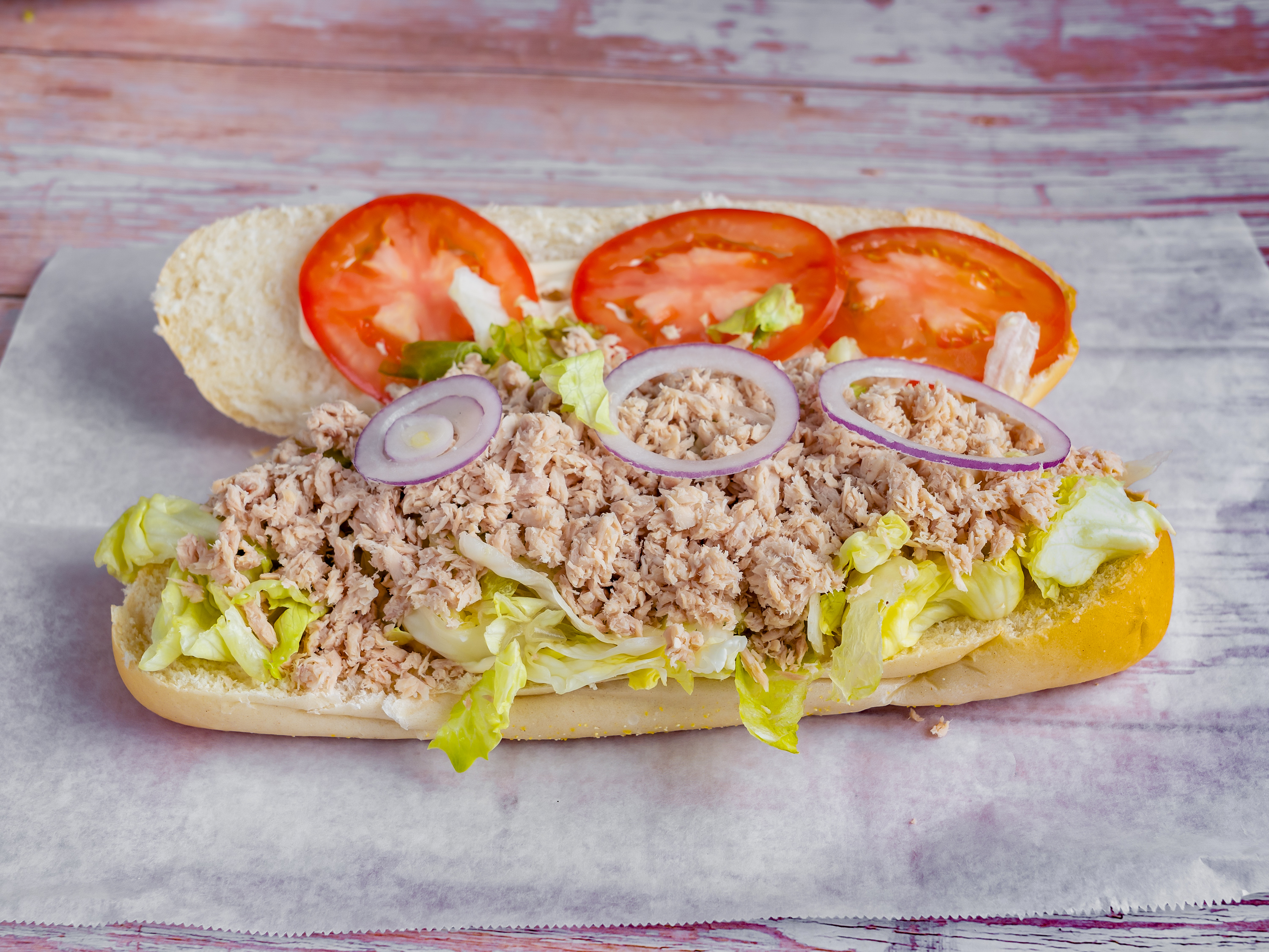 Order Tuna Sandwich food online from Nas Deli And Grill store, Queens on bringmethat.com