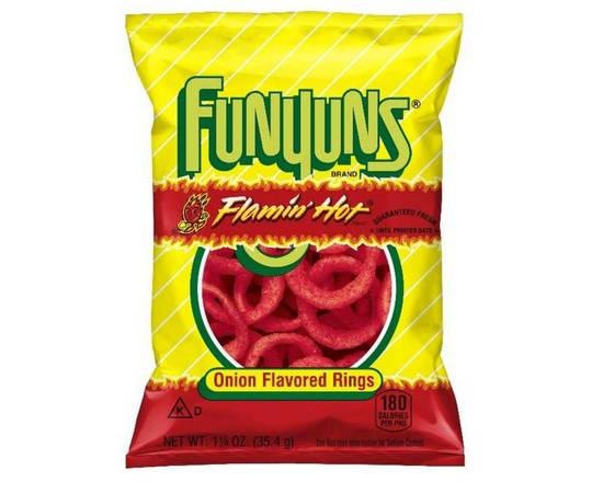 Order Lay's Hot Funyuns (2.13 oz) food online from Checkout Food Stores #47 store, Houston on bringmethat.com