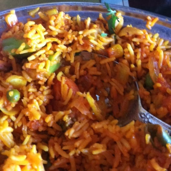 Order Vegetable Biryani food online from Karma Indian Cuisine store, Thousand Oaks on bringmethat.com