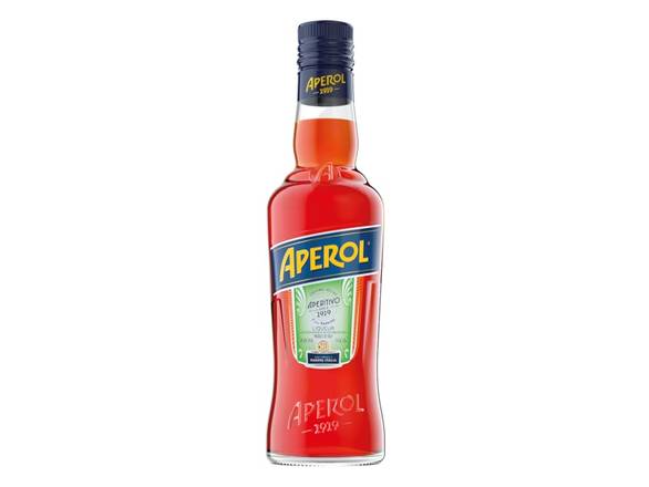 Order Aperol - 375ml Bottle food online from Josh Wines & Liquors Inc store, New York on bringmethat.com