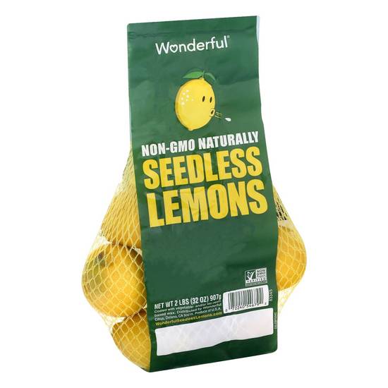 Order Wonderful · Non-GMO Seedless Lemons (2 lbs) food online from Jewel-Osco store, Des Plaines on bringmethat.com