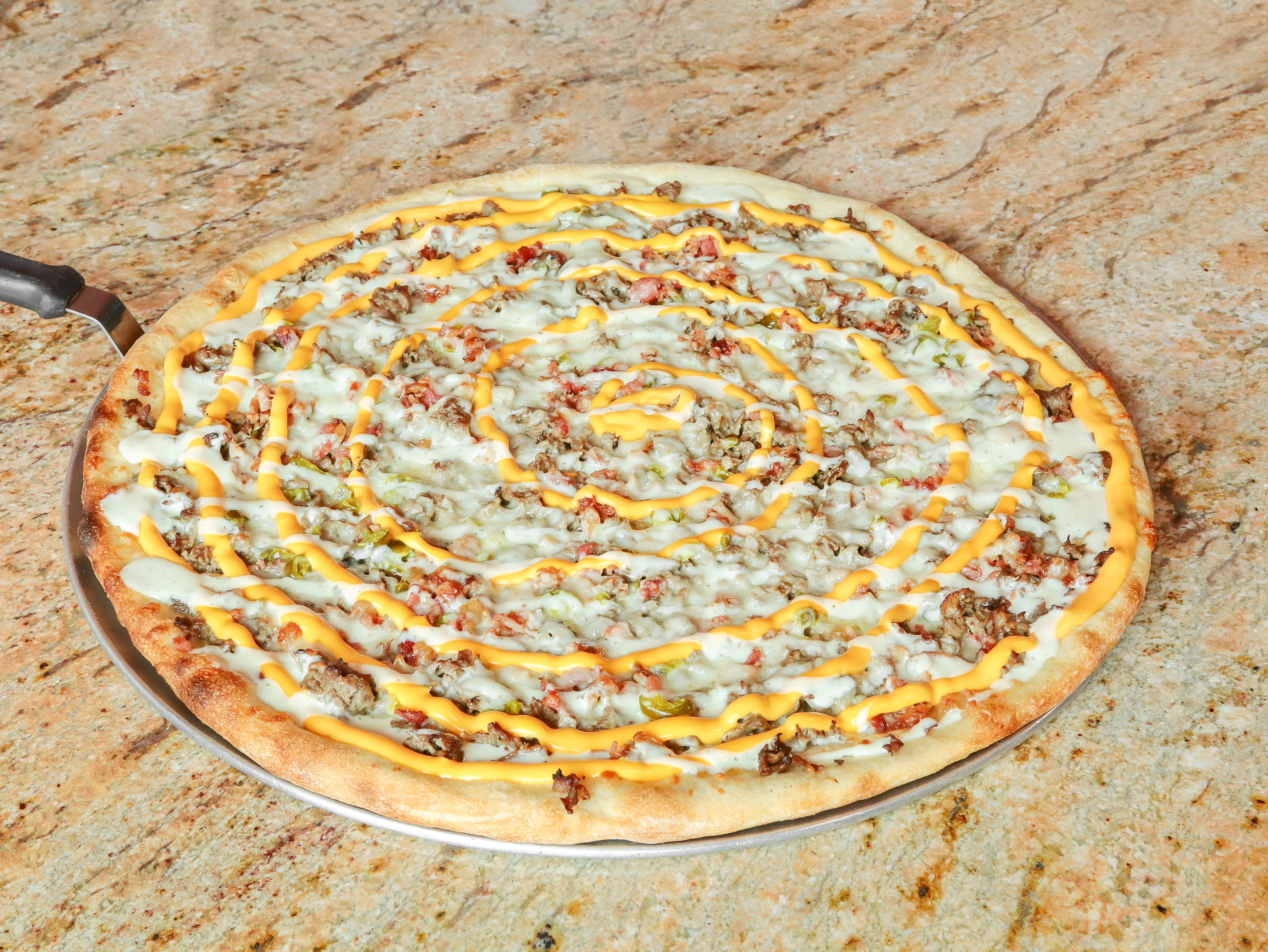 Order Jalapeno Pizza food online from Mama's Italian Grill store, Breinigsville on bringmethat.com