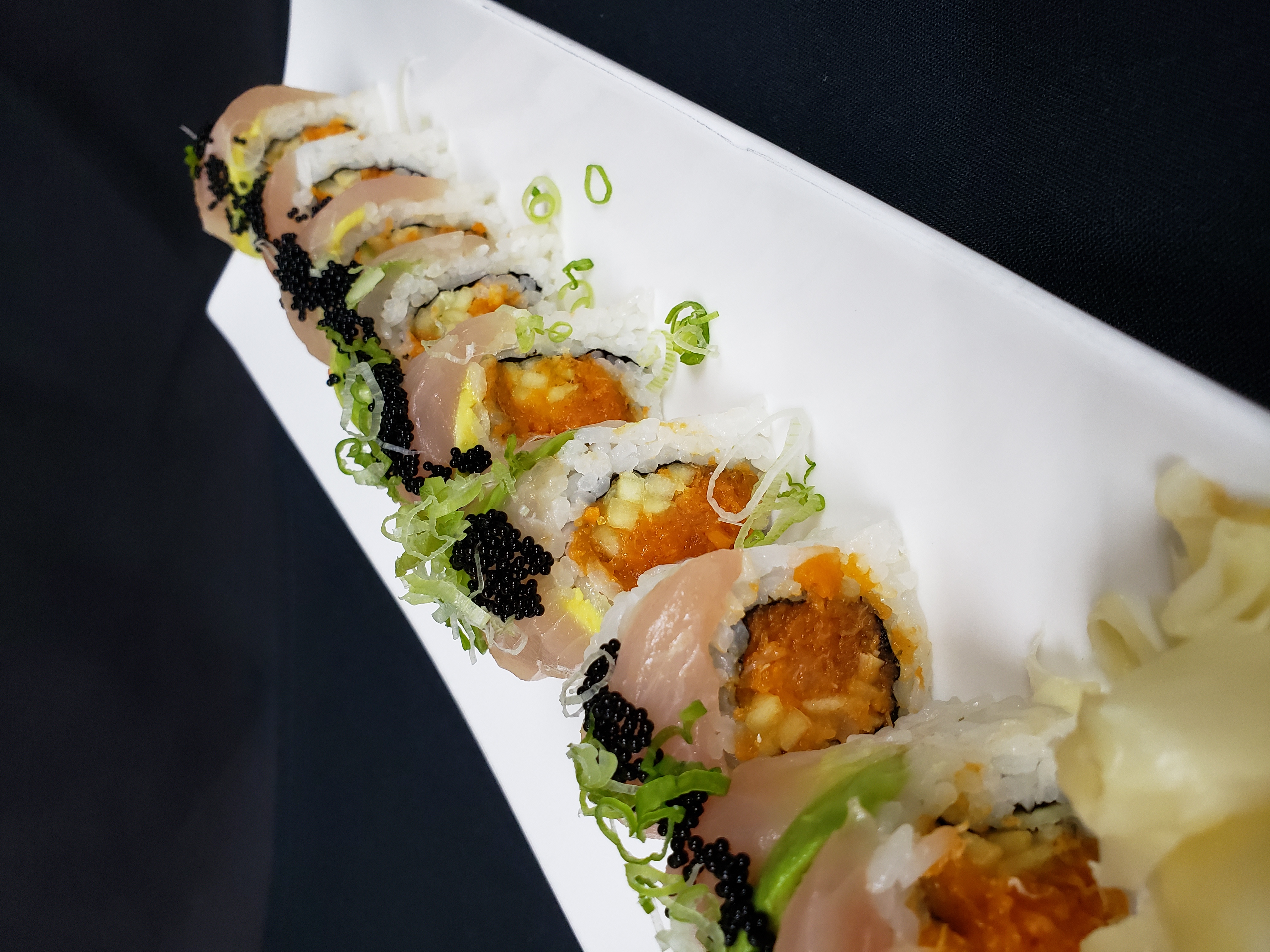 Order Kawhi Roll food online from Sushishima Japanese Restaurant store, San Antonio on bringmethat.com