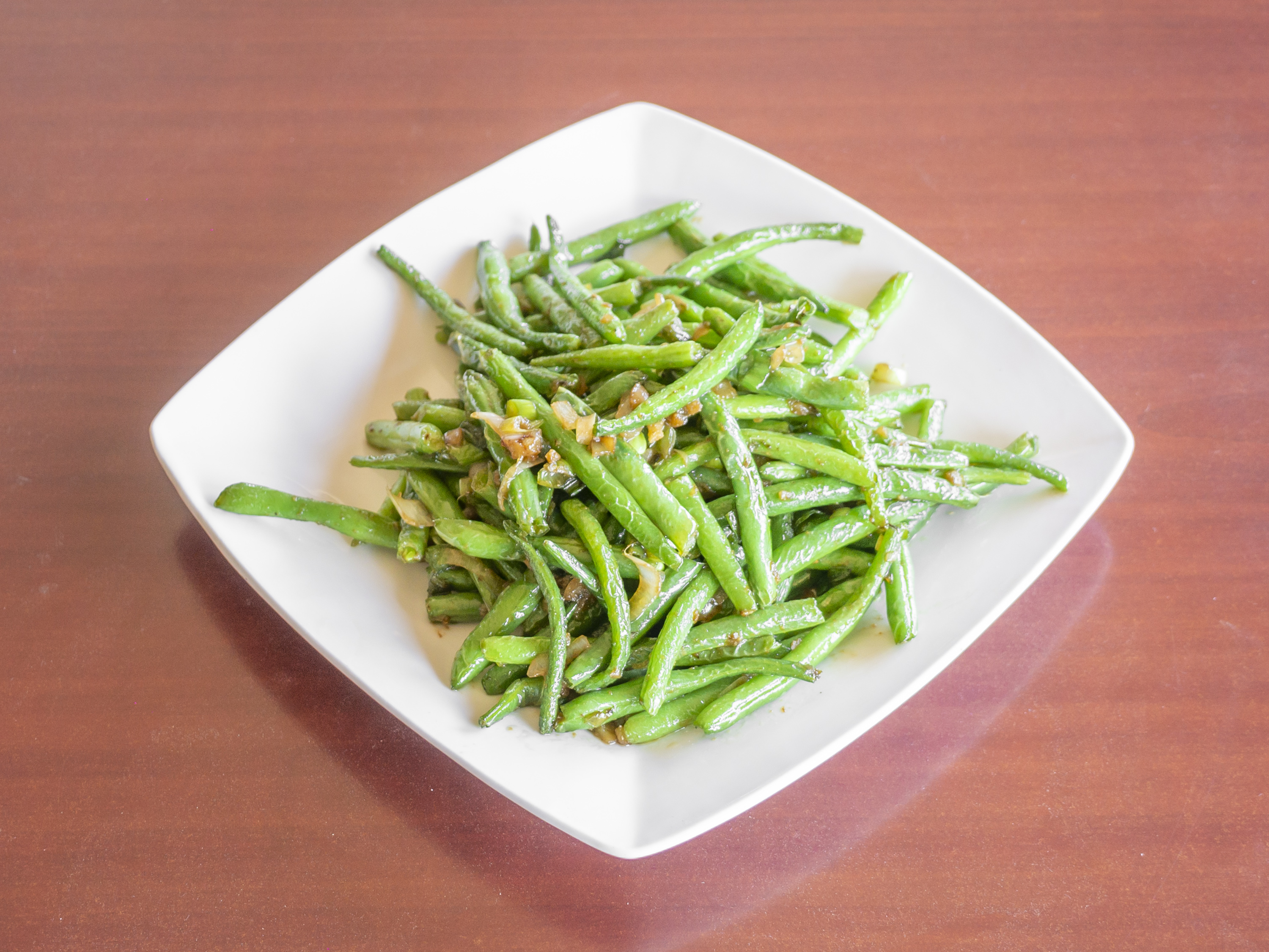 Order Dry Sauteed Green Bean food online from Chef Ko store, Campbell on bringmethat.com