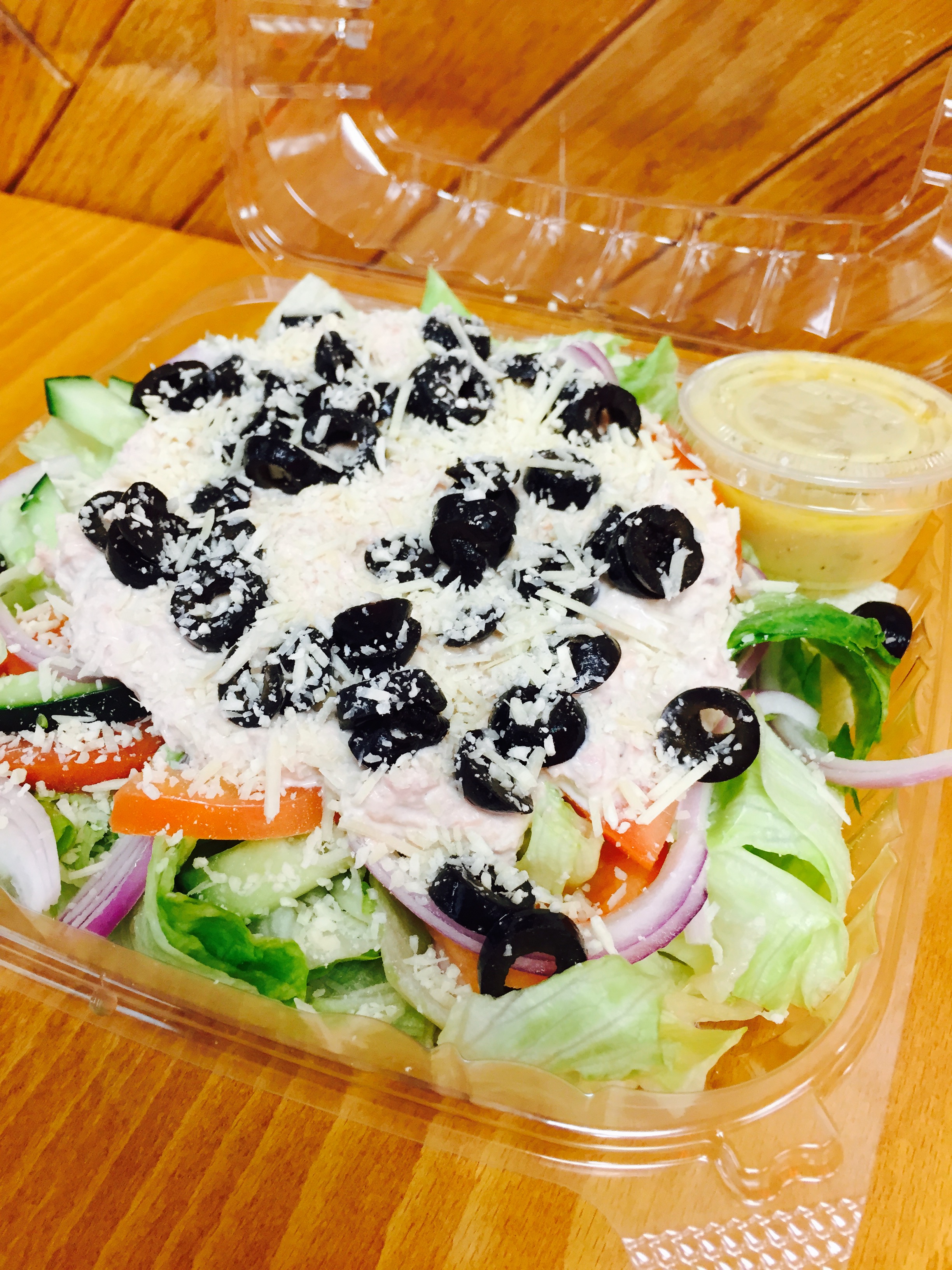 Order White Tuna Salad food online from Gusto Pizza store, Delmar on bringmethat.com