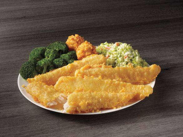 Order 4 Piece Batter Dipped Fish Meal food online from Captain D's Seafood store, Locust Grove on bringmethat.com