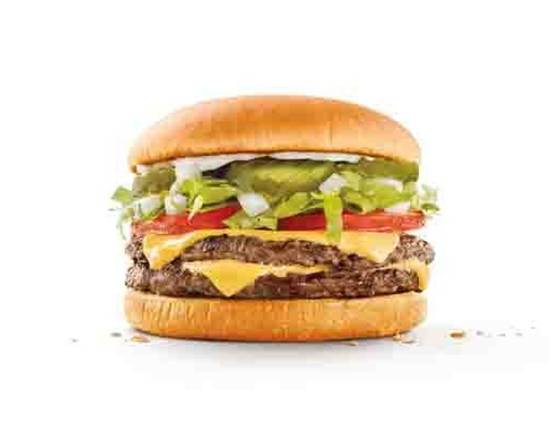 Order Supersonic Double Cheeseburger food online from Sonic Drive-In (Dekalb) store, Dekalb on bringmethat.com