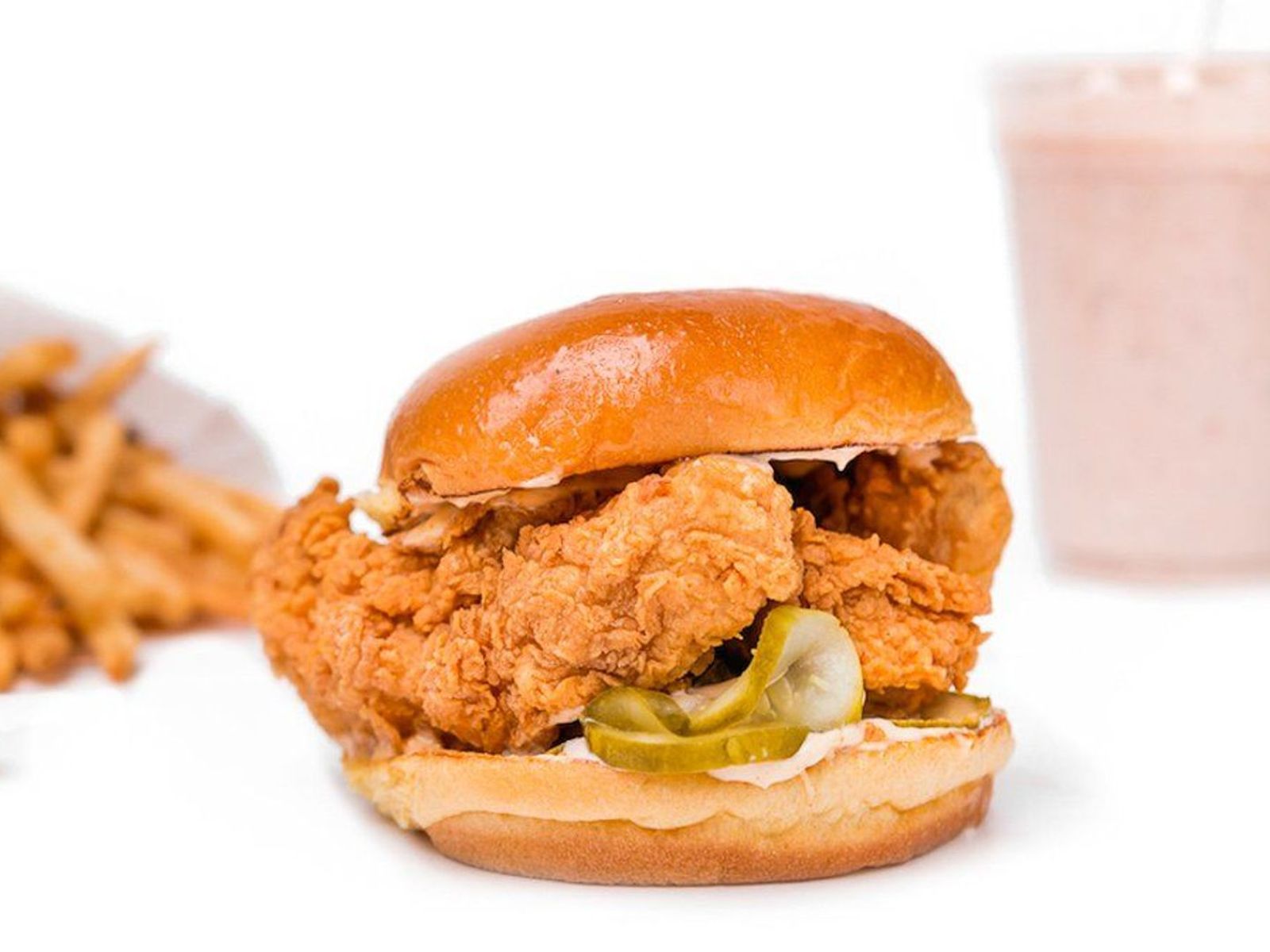 Order Crispy Chicken Sandwich food online from Leo Coney Island store, Roseville on bringmethat.com