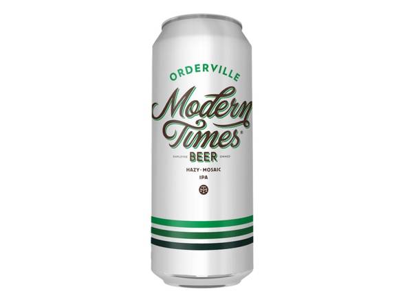Order Modern Times Orderville IPA - 19.2oz Can food online from Southwest Liquor store, Thousand Oaks on bringmethat.com