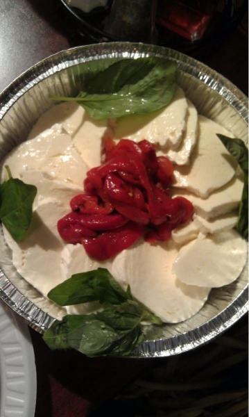Order Mozzarella and Cherry Tomatoes food online from Luca Brasi store, Hoboken on bringmethat.com