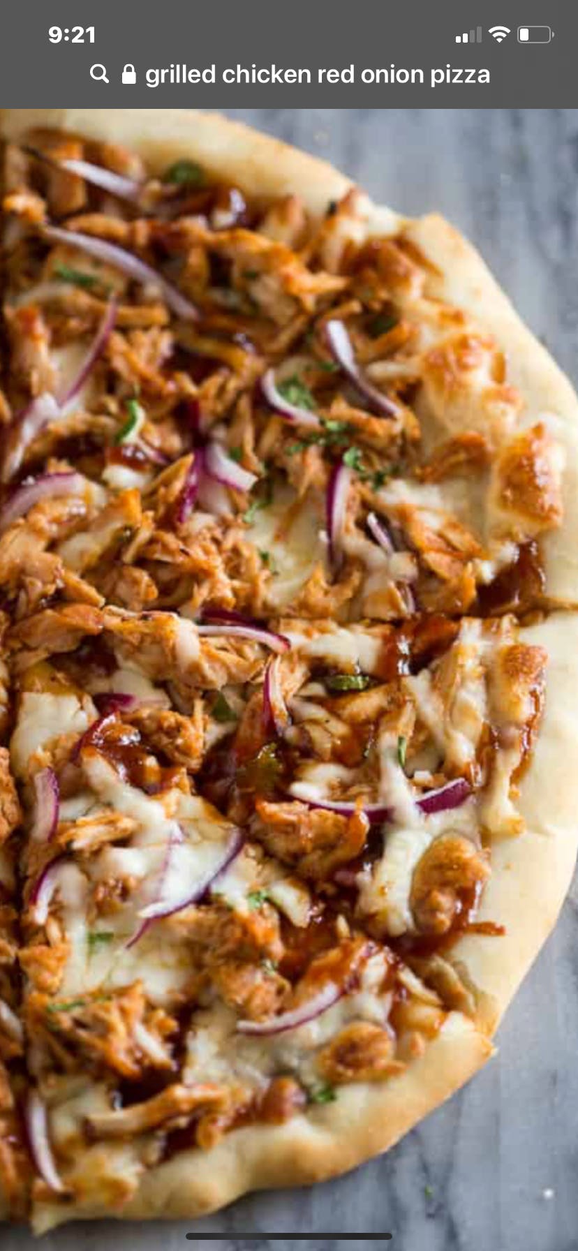 Order BBQ Chicken Pizza - Small food online from Il Forno store, Branchburg on bringmethat.com