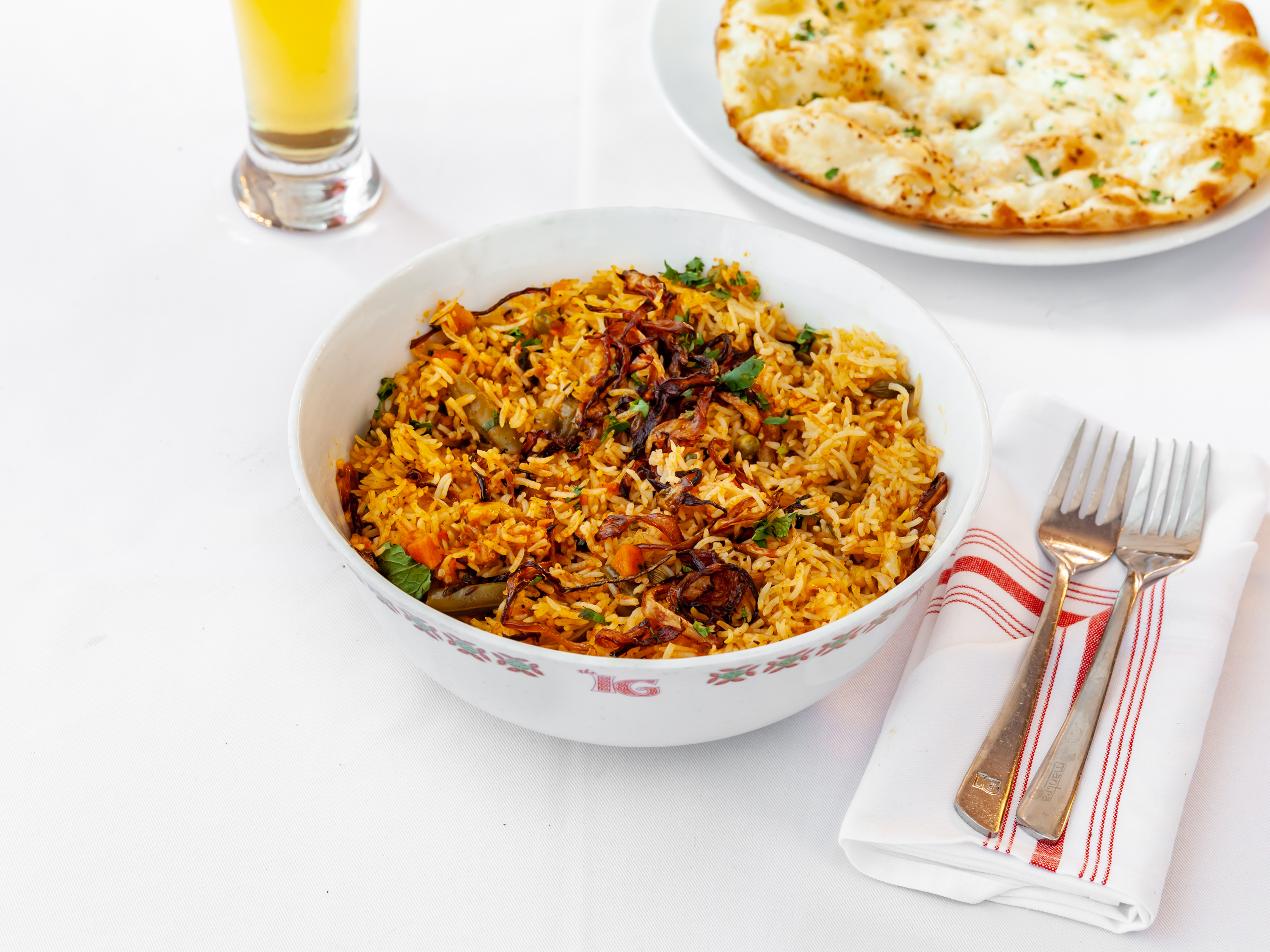Order Veg Biryani & Raita food online from Indian Garden Restaurant store, Chicago on bringmethat.com