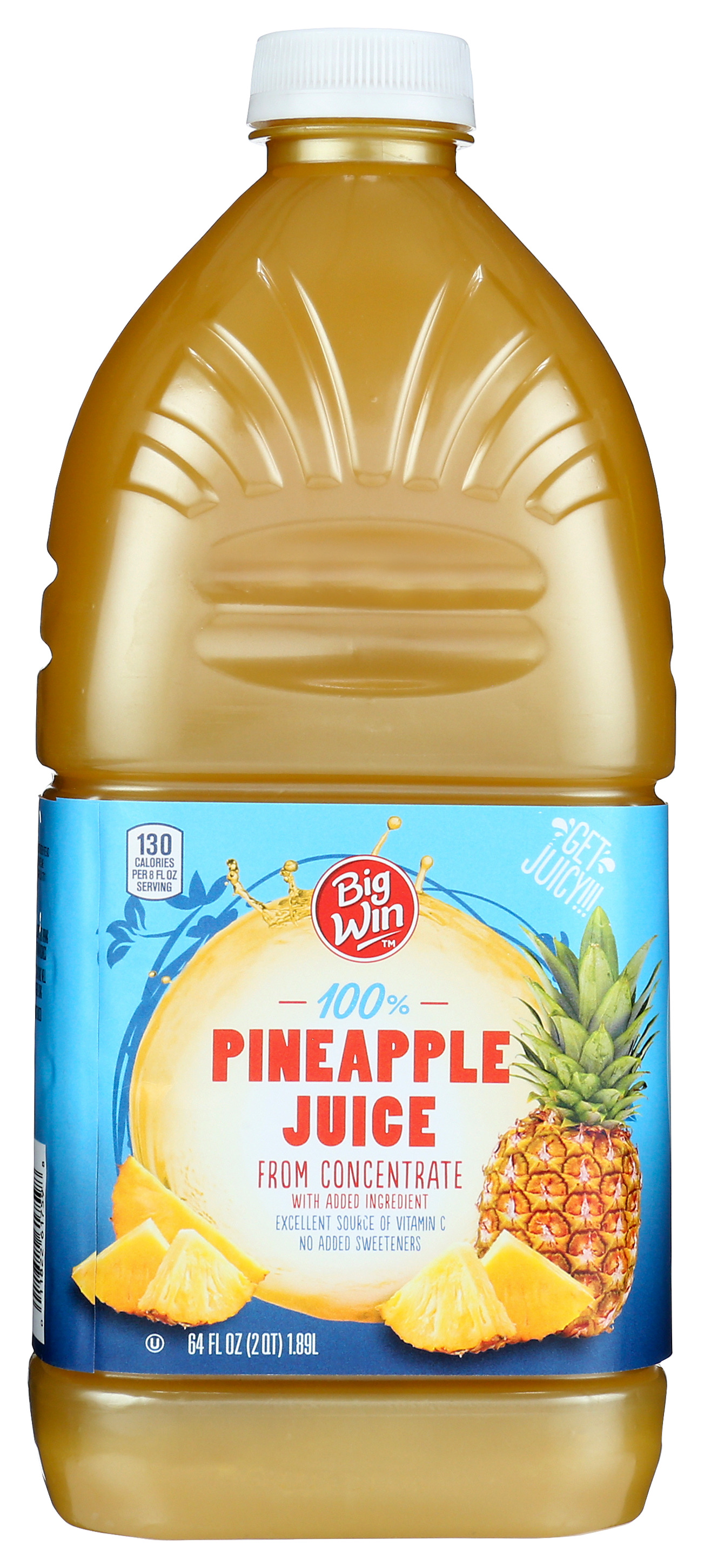 Order Big Win 100% Pineapple Juice - 64 fl oz food online from Rite Aid store, Chino Hills on bringmethat.com