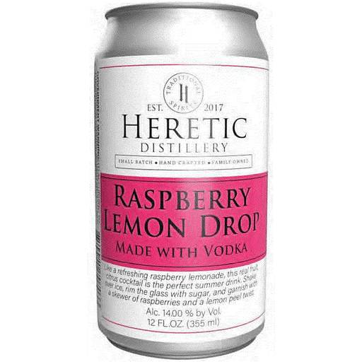 Order Heretic Raspberry Lemonade  (4PKC 12 OZ) 137760 food online from Bevmo! store, Fairfield on bringmethat.com