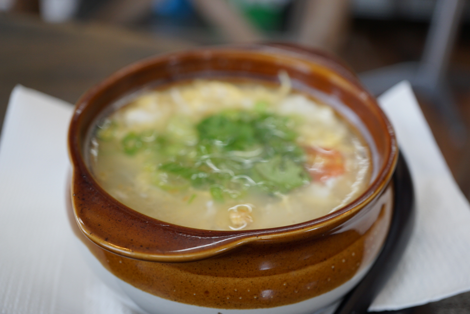 Order Egg Drop Soup food online from Pai Kin Kao store, Cambridge on bringmethat.com