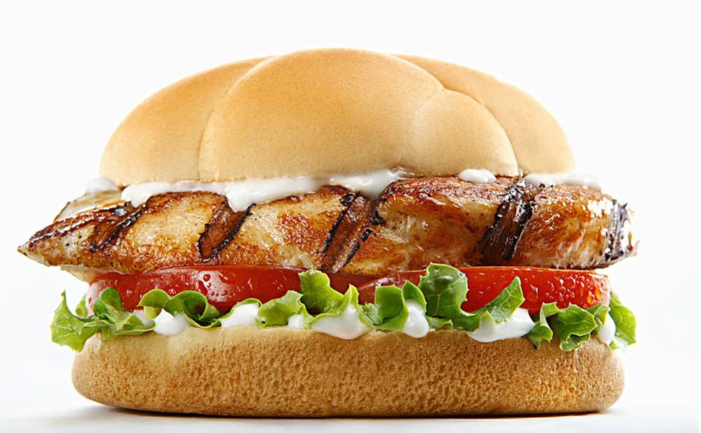 Order Marinated Chicken Sandwich food online from Jubilee Juice & Grill store, Chicago on bringmethat.com