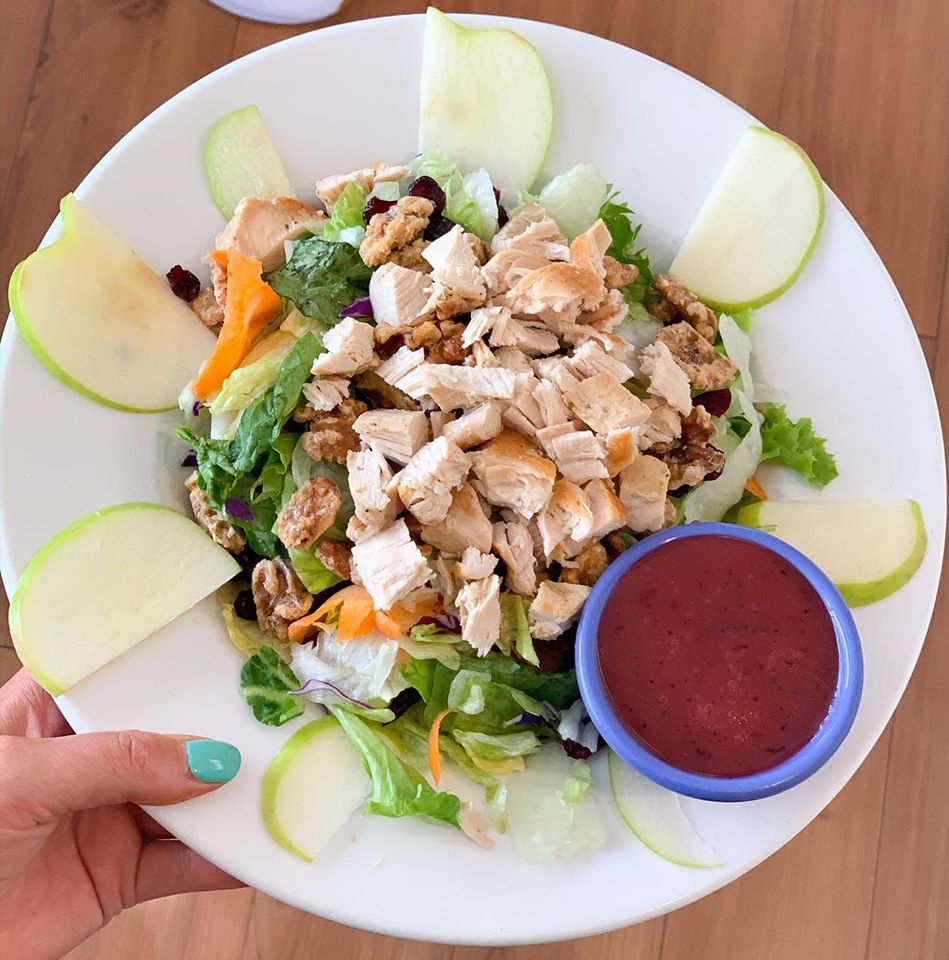Order Apple Walnut Chicken Salad food online from The Cup Cafe store, Reno on bringmethat.com