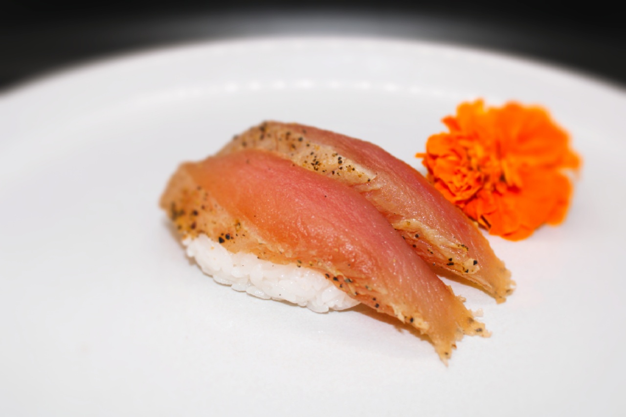 Order Albacore Sushi food online from Yes Sushi store, Pasadena on bringmethat.com