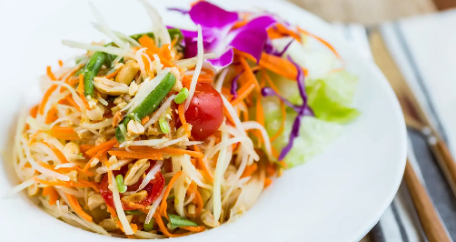 Order Papaya Salad food online from Sukho Thai store, Oakland on bringmethat.com