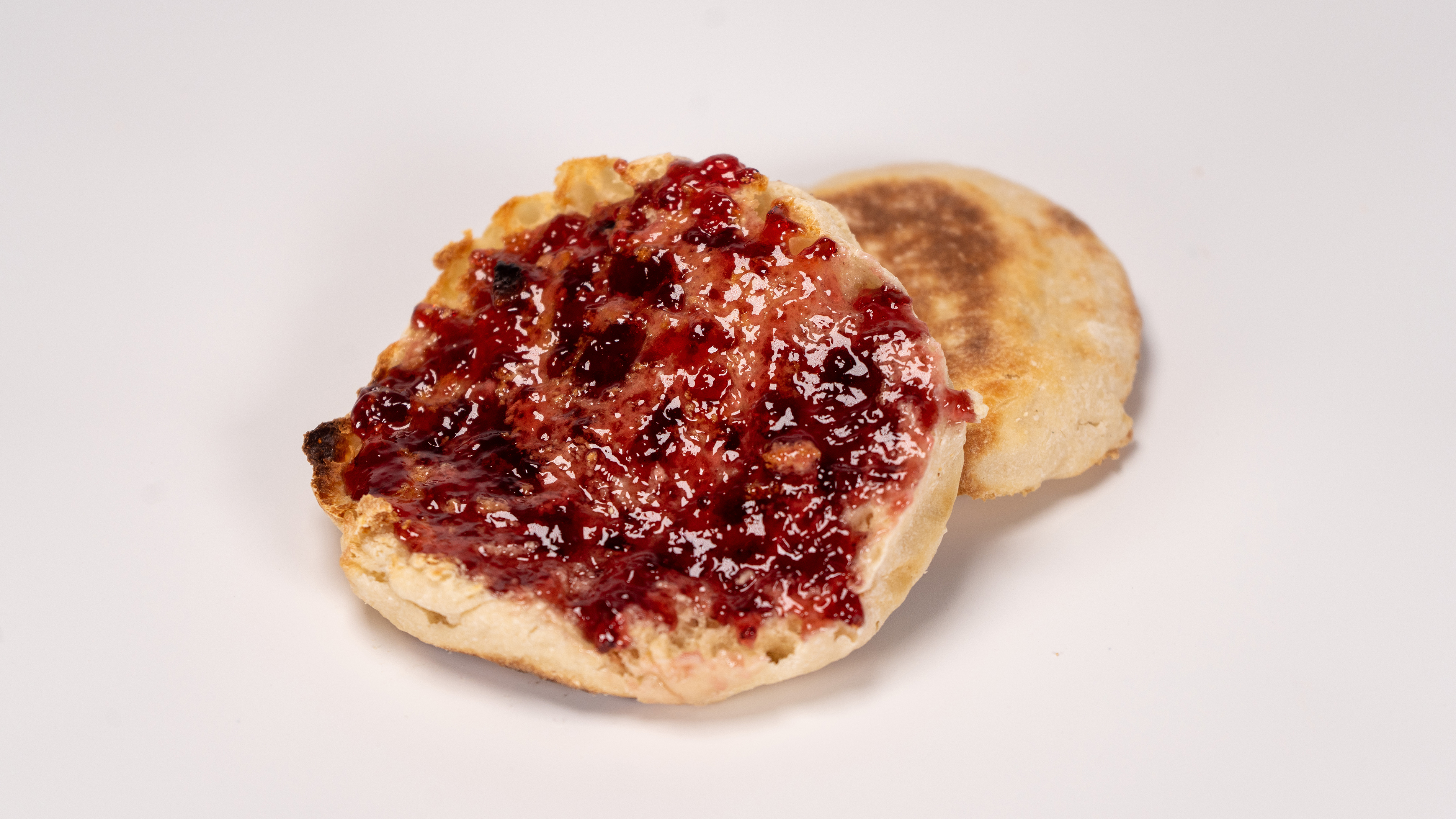 Order English Muffin with Jelly food online from Ma's Donuts and More store, Middletown on bringmethat.com