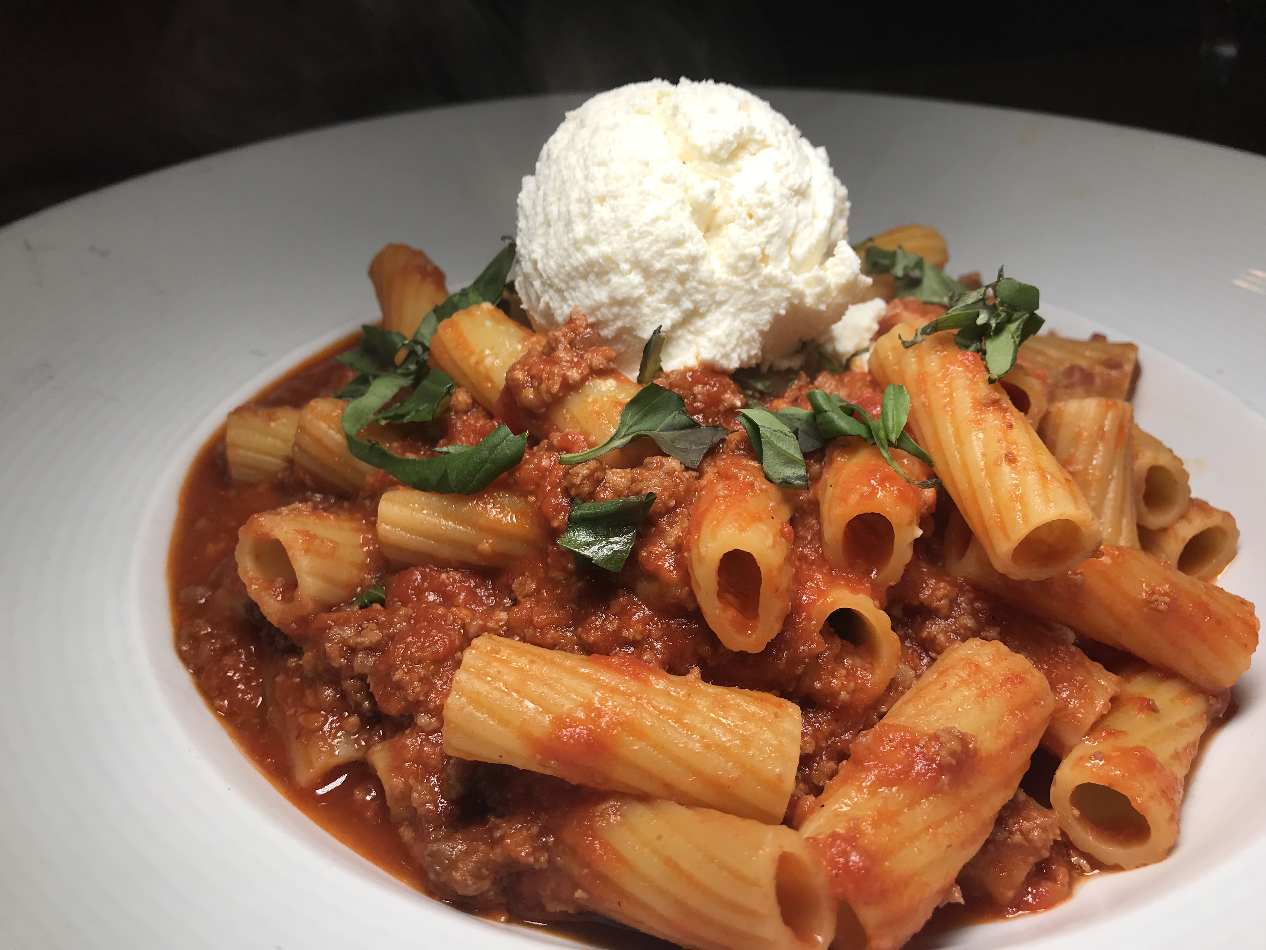 Order Rigatoni Bolognese food online from Pizzaiola store, North Babylon on bringmethat.com