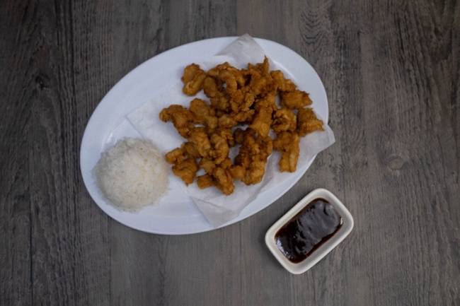 Order Popcorn Chicken (Karaage) Plate food online from Sushi Obsession store, Vallejo on bringmethat.com