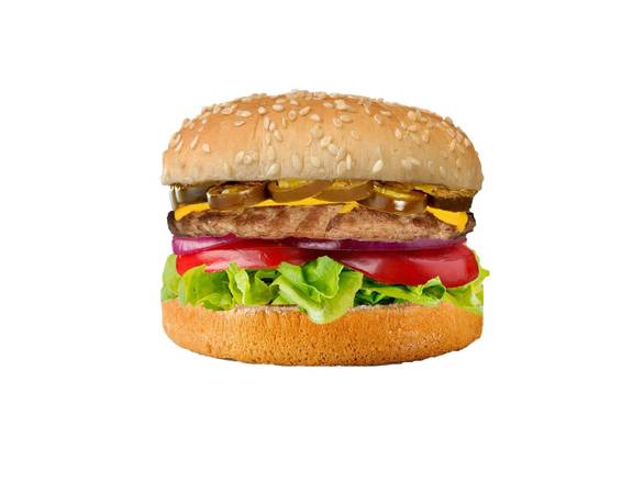 Order Jalapeño Burger food online from Super Burger store, Clovis on bringmethat.com