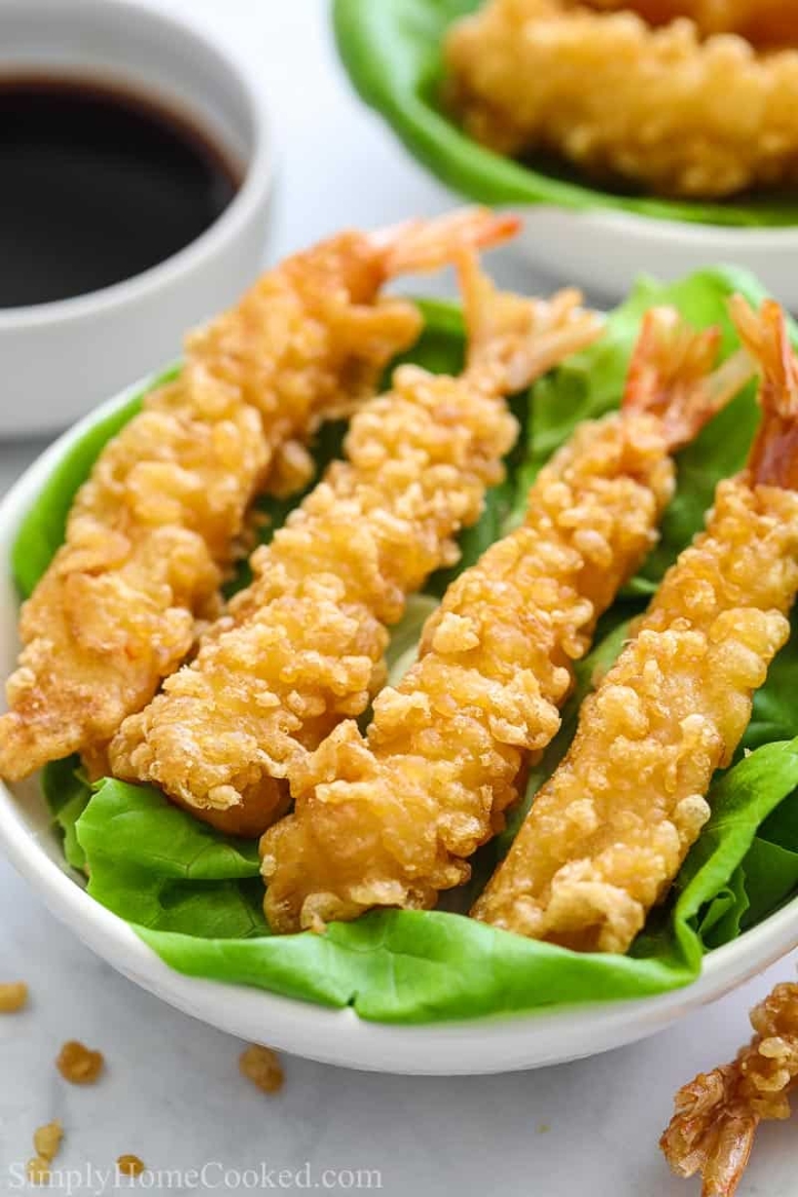 Order Shrimp Temp  4 pcs food online from 26 Thai Sushi & Bar At Brookhaven. store, Brookhaven on bringmethat.com
