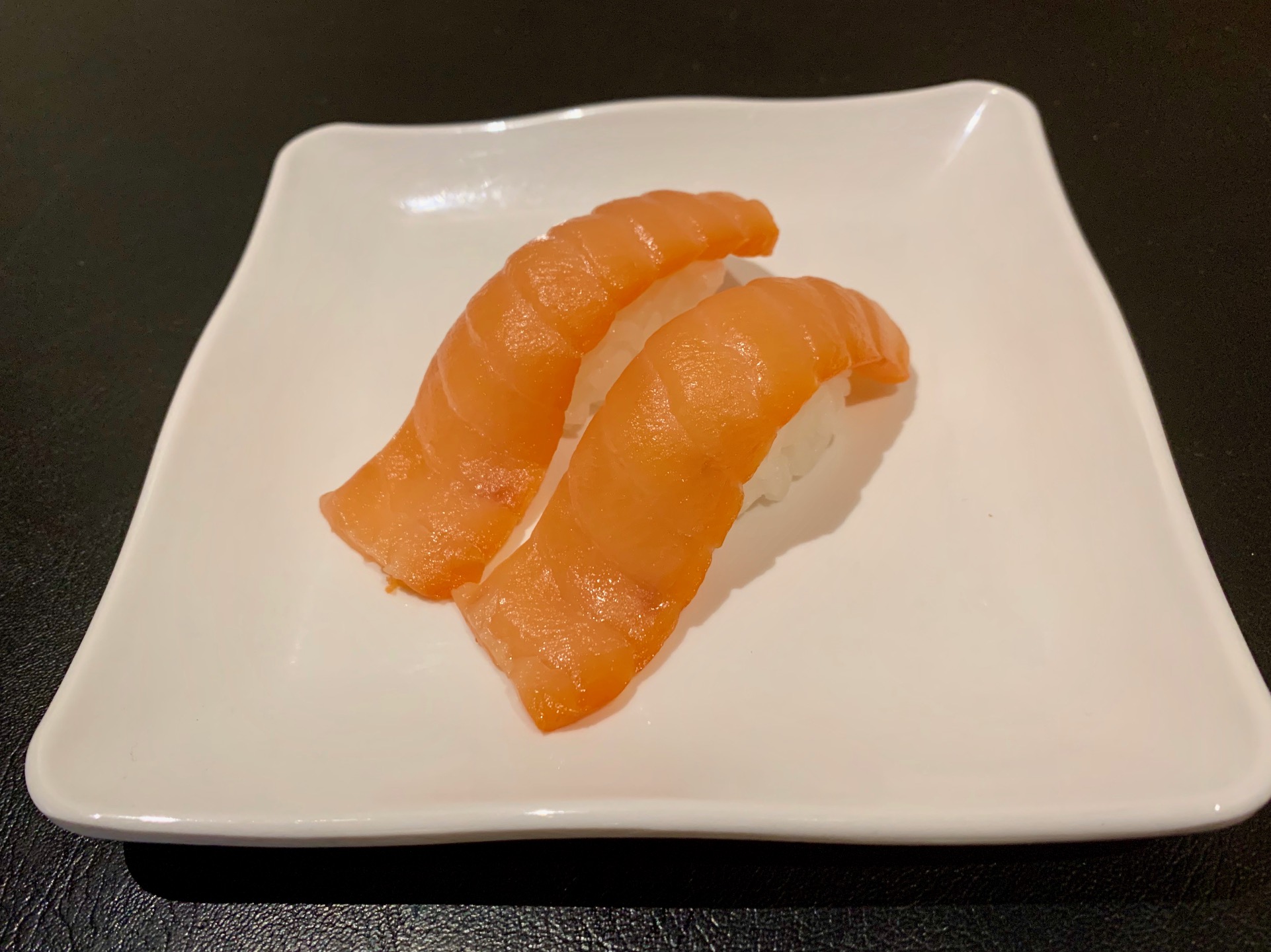Order Smoked Salmon Nigiri food online from Sushi Katsu store, Lakewood on bringmethat.com