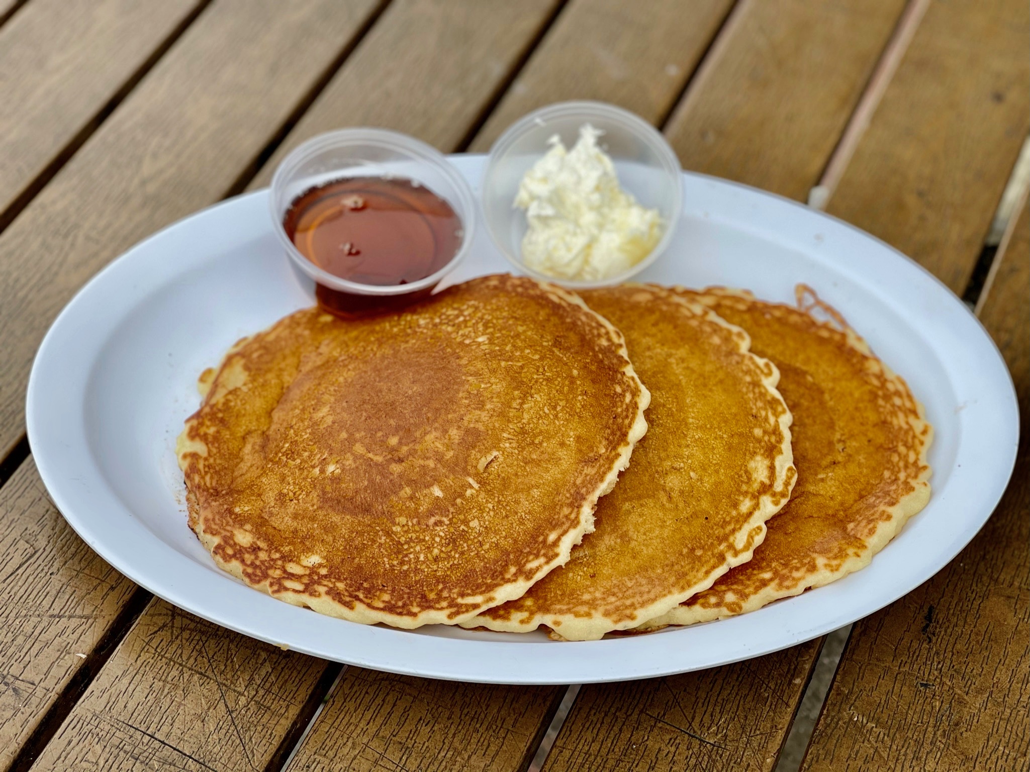 Order 3 Pancakes Only food online from Classic Burger store, Gardena on bringmethat.com