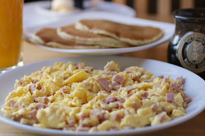 Order Diced Ham and Scrambled Eggs food online from The Original Pancake House store, Pittsburgh on bringmethat.com