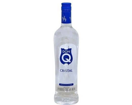 Order Don Q, Cristal Puerto Rican Rum · 750 mL food online from House Of Wine store, New Rochelle on bringmethat.com