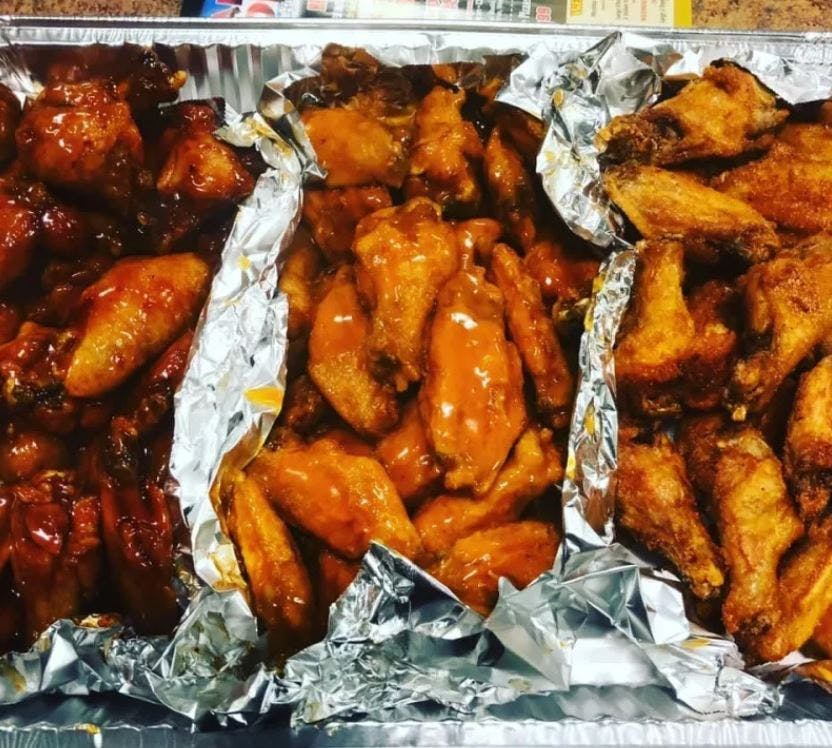 Order Fresh Wings - Half a Dozen food online from Adrian's Pizza store, Pittsburgh on bringmethat.com