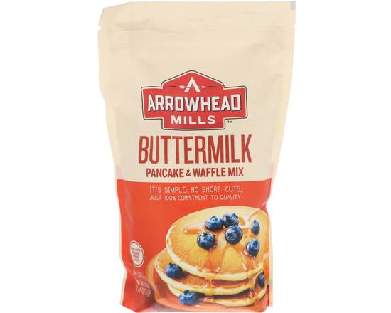 Order Arrowhead Buttermilk Pancake & Waffle Mix (Made with Organic Flour) food online from Bel Clift Market store, SF on bringmethat.com