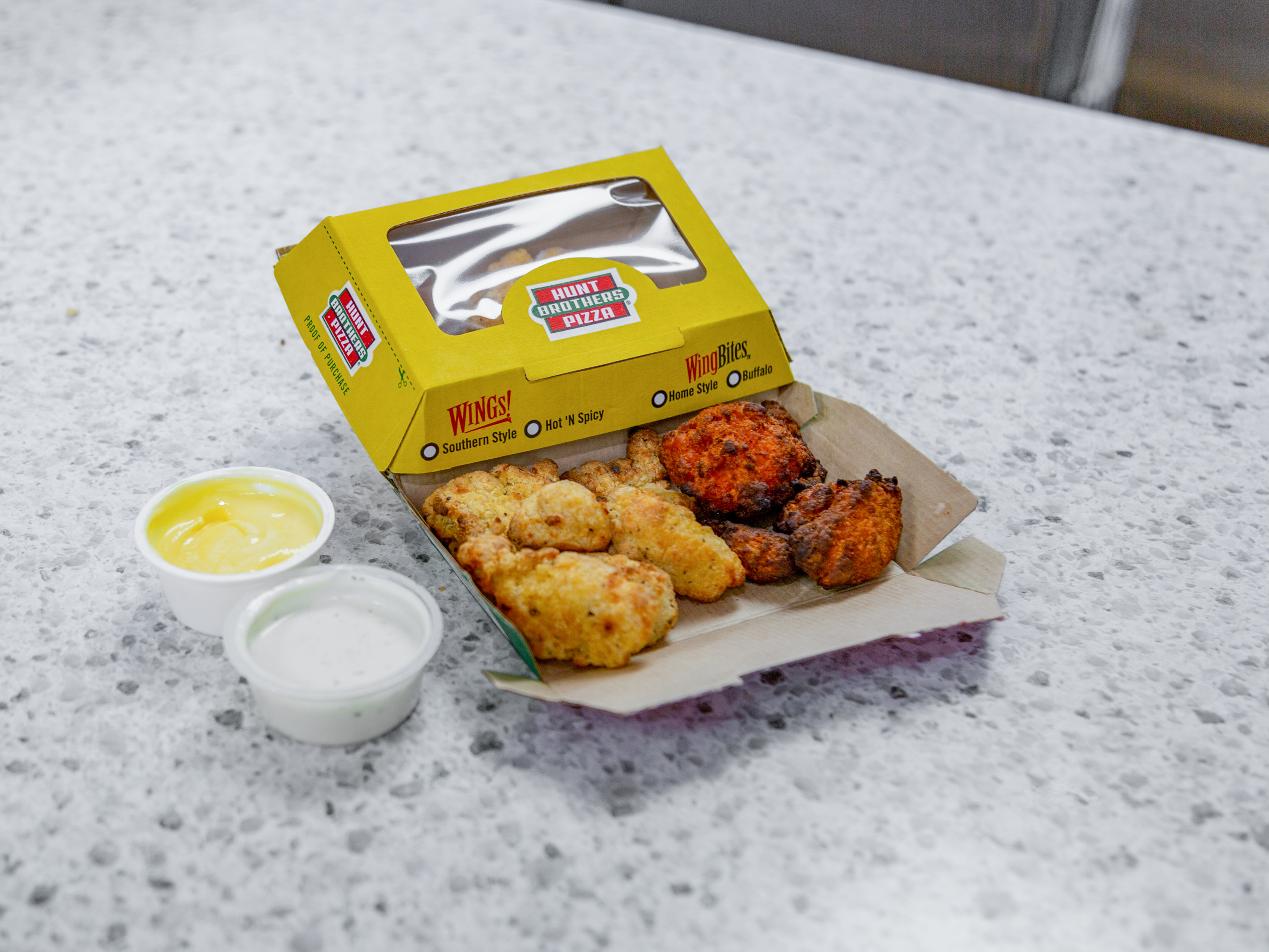 Order Wing Bites food online from Hunt Brothers Pizza store, Fort Worth on bringmethat.com