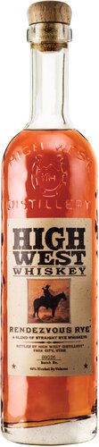 Order High West Rendezvous Rye 750ml food online from Bws Beverage 2 store, Chicago on bringmethat.com