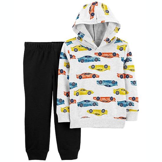 Order carter's® Size 3M 2-Piece Car Hoodie and Pant Set food online from Bed Bath & Beyond store, Lancaster on bringmethat.com