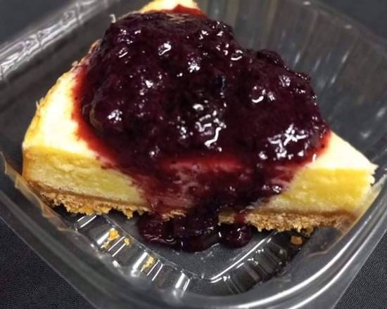 Order Blueberry Cheesecake food online from AGAPE KITCHEN & PRALINES store, Humble on bringmethat.com