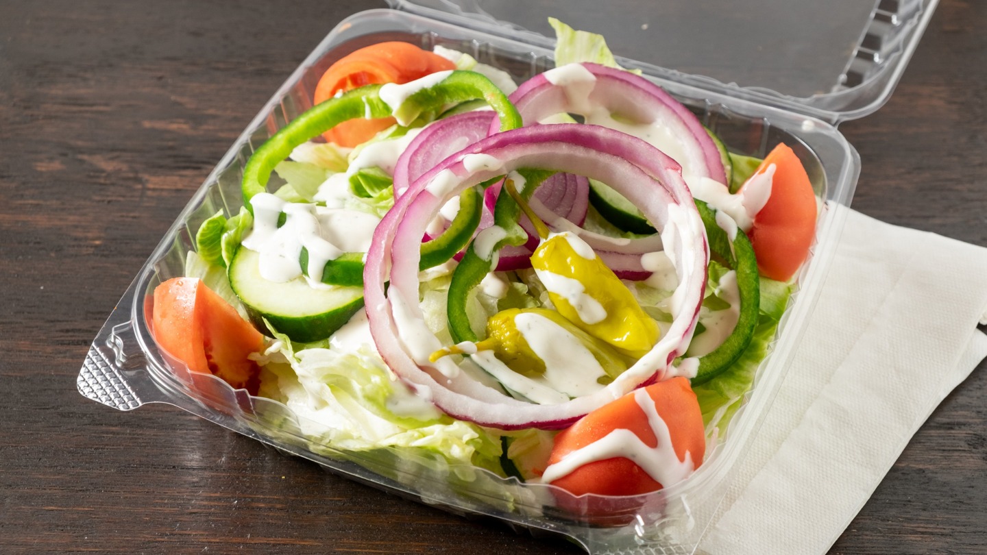 Order Garden Salad food online from Wings Things & Pizza store, Severn on bringmethat.com
