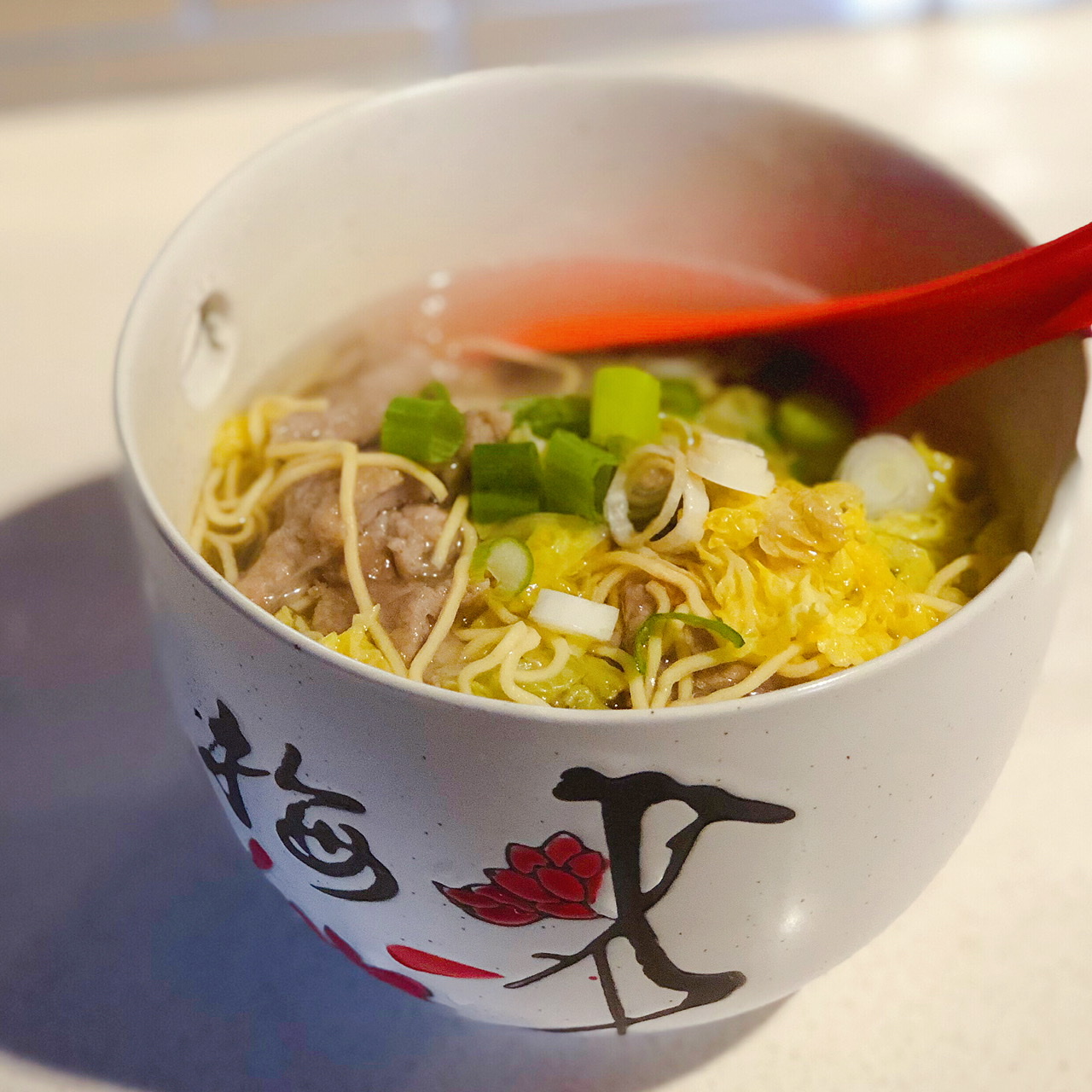 Order 18. Noodle Soup food online from Happy Wok Asian Corner store, Elmwood Park on bringmethat.com