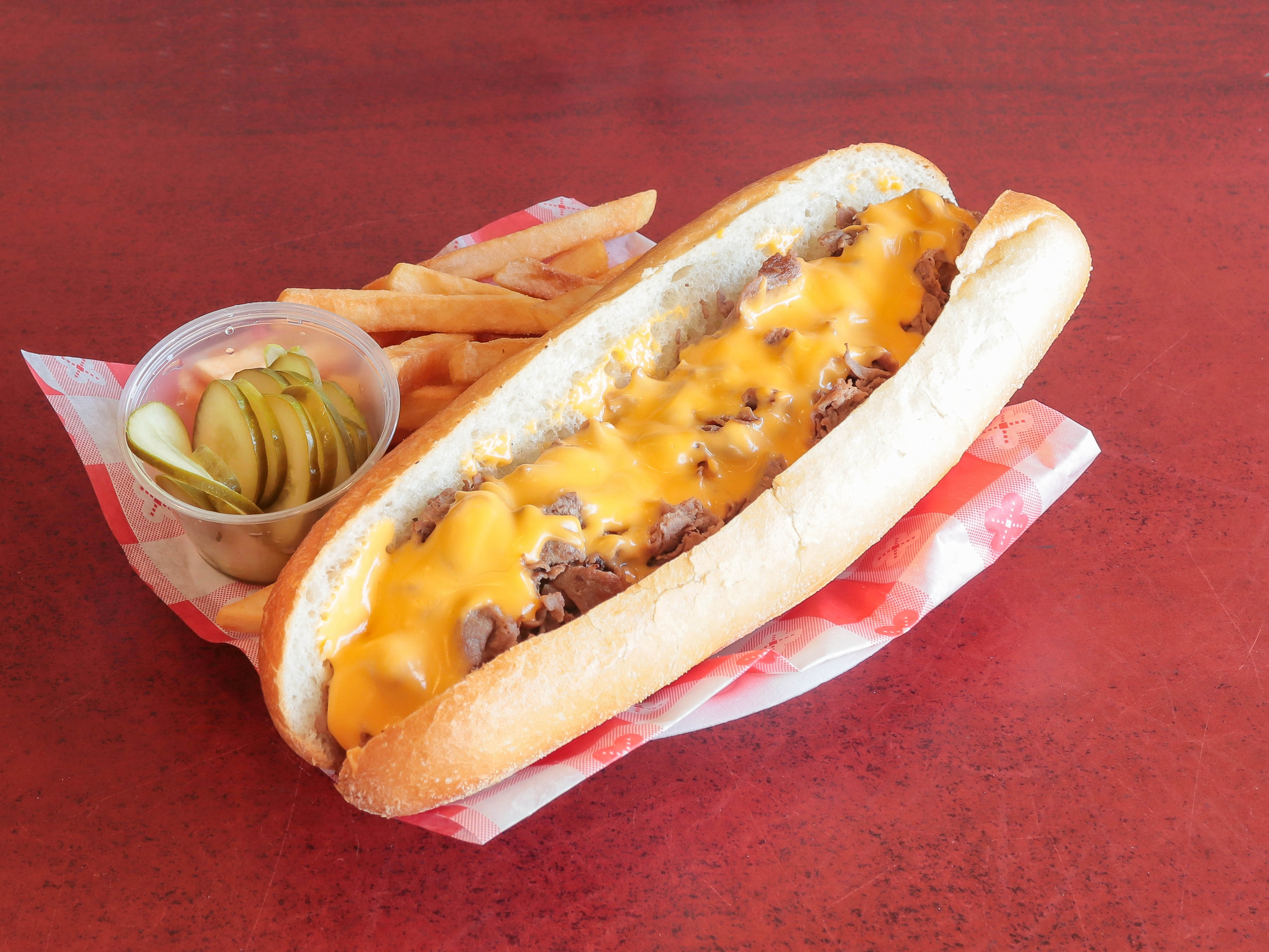 Order Cheese Steak food online from Ardmore Style Pizza store, Ardmore on bringmethat.com