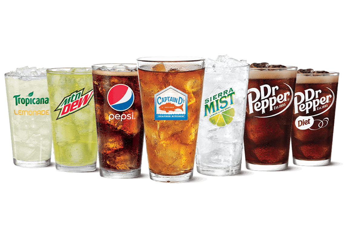 Order Soft Drink food online from Captain D's Seafood store, Florence on bringmethat.com