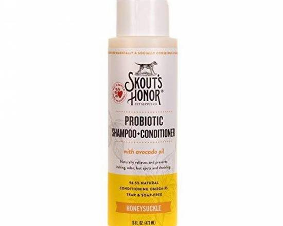 Order Skout's Honor Probiotic Shampoo & Conditioner food online from Nature Select Pet store, Lake Barrington on bringmethat.com