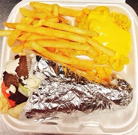 Order Gyro Platter food online from Bobo's Lake Trout store, Clinton on bringmethat.com